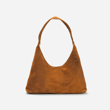 Premium Goat Suede Mini Soft Hobo Shoulder Bag